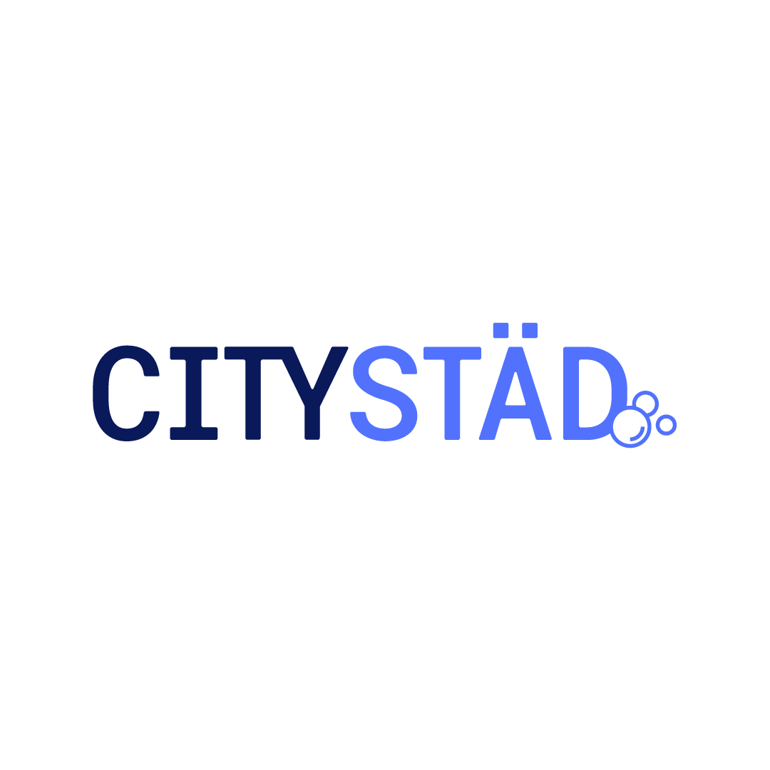 City städ logo, städfirma Göteborg