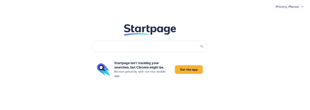 Startpage integritetssökmotor